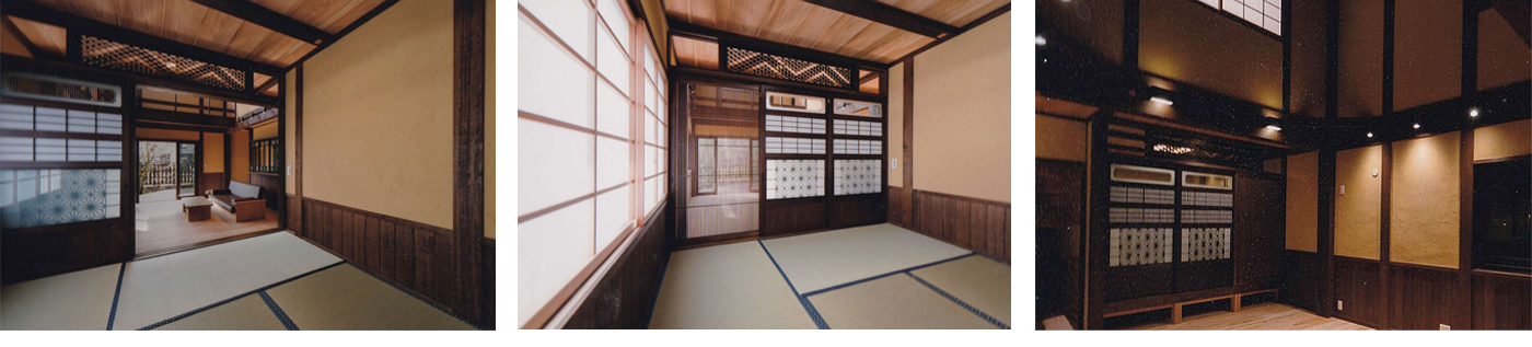 木工の技術を駆使した木製建具や、オーダー家具の製作販売